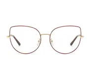 G60 Outdoor Riding Anti-blue Light Sunglasses with Light-sensitive Red Frame Color-changing Lens Glasses for Men and Women