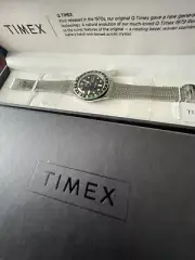 Q Timex Mens Reissue Watch 38mm Water Resistant TW2U60900. Brand New With Tags.