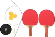 Mipcase Home Indoor Racket Toy Elastic Shaft Table Tennis Trainer Pong Paddle for Children