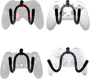YYST Universal Game Controller Organizer Wall Rack Wall Mount Wall Clip Wall Hanger for Xbox One PS4 Switch Pro Game Controller 4/PK - NO Game Controller - No Falling