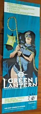 Green Lantern Poster DC Tangent Comics 11"x33" J H Williams III 1997 Mick Gray