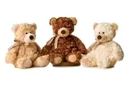 Puddin' Bear: Brown Teddy Colors may vary