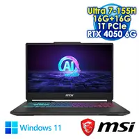 在飛比找myfone網路門市優惠-【記憶體升級特仕版】MSI Cyborg 15 AI A1V