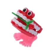 Clockwork Jumping Denture Rose Education Mechanical Desktop Decoration