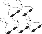 SOPOTUTU 5pcs Silicone Eye Goggles for Tanning Bed Comfortable Blackout Eye Masks for Uv Shielding and Care Portable Shade Protectors for Sunlight Blockage