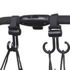 Double Hook Baby Stroller Hanger 360-degree Rotation Adjustment Cart HoE2
