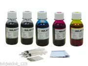 Ink Refill Kit for HP 61 61XL BK/Color Cartridge 5x100ml