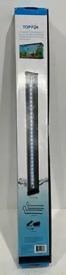 30" TOP FIN 2-Color White/Blue LED Aquarium Light - (d7)