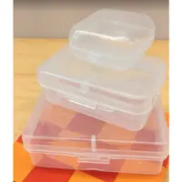 在飛比找蝦皮購物優惠-pp塑膠盒 方形透明收納盒 塑料小收納盒