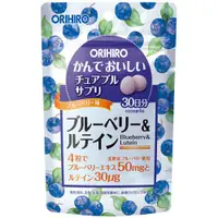 在飛比找蝦皮購物優惠-【日本平行輸入】Orihiro 咀嚼補充錠藍莓+葉黃素藍莓味