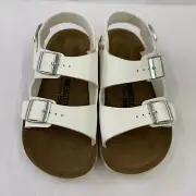 Birkenstock New w/ Box Kano White Birko-Flor Narrow Width - Select Size