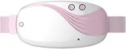 Heating Belt, Women Teen Heating Pad for Cramps Menstrual Heating Belts Massage Heating Belt Fast Heating Pads (Color : White)