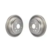 Coat Brake Rotor Rear Pair For Lexus IS300 IS350 GS350 RC350 RC300 IS200t GS450h (for: Lexus)