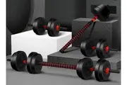 BLACK LORD 20kg 3in1 Adjustable Dumbbell & Barbell Set