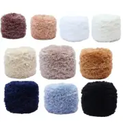 Soft Thick Line Plush Wool Yarn Yarn Hand Knitting Crochet Yarn DIY Knit