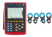 Energy Quality Analyzer 3 Phase Power Quality Meter DZF-3Q 4 PCS Current Clamps