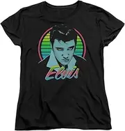 [Elvis Presley] Womens Neon King T-Shirt