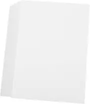 SECFOU 500 Sheets Double Sided Printer Paper Convenient Thick Blank Paper for Crafts School and Office Use for Arts Scrapbooking and Everyday Printing Needs