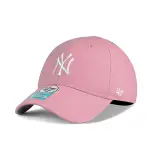 【47 BRAND】MLB NY 紐約 洋基 INFANT 硬版 嬰兒帽 粉紅色 不可調【ANGEL NEW ERA】