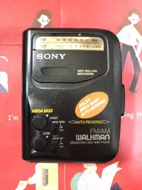 在飛比找露天拍賣優惠-【千代】SONY WM-FX315磁帶隨身聽 實物拍攝,二手