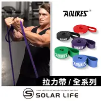 在飛比找蝦皮商城優惠-AOLIKES 重訓健身瑜珈彈力拉力帶 阻力帶 拉力圈 高彈