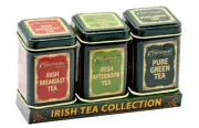 IRISH J.C. WALSH MINI SET OF 3 TEA TINS COLLECTION #824