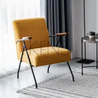 在飛比找樂天市場購物網優惠-【KENS】沙發 沙發椅 極簡單人沙發椅現代簡約小戶型客廳陽
