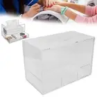 Transparent Acrylic Tissue Storage Box Eyelash Extension Cosmetic Storage Bo BX5