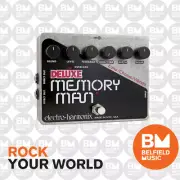 Electro-Harmonix EHX Deluxe Memory Man Analog Delay Chorus Vibrato Effects Pedal