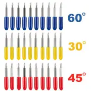 50Pcs/Box 30°/45°/60° Roland Cutting Plotter Vinyl Cutter Blade Knife Blades
