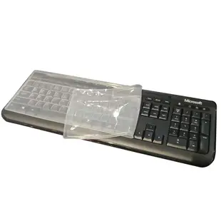 【特價品】Microsoft 600 適用 桌上型 通用型 鍵盤保護膜 ( 鍵盤蓋 / 鍵盤膜 )