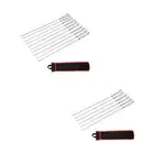 6Pcs Barbecue Skewers Kabob Skewers for Grilling for Vegetables Grilling BBQ