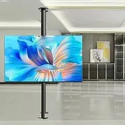 Full Motion Rotation Tilt Swivel TV Mount - LCD TV 360 Degree Rotating Frame, Floor Stand Partition Rotating Frame, TV Cabinet Rotating Base, LCD TV Partition Wall Bracket(595-850mm)