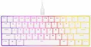 CORSAIR K65 RGB Mini 60% Mechanical Gaming Keyboard -Customizable Per-Key RGB Backlighting -Cherry MX SPEEDMechanical Keyswitches -Detachable USB Type-C Cable -AXON Hyper-Processing Technology-White