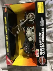 Buddy L Harley Davidson Classic Cruisers #05606 Lights Sounds 11.5" 1994 RARE