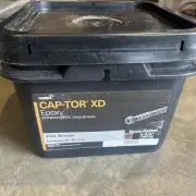 STARBORN CAP-TOR xd composite deck screws 2-3/4" Brown 34 epoxy coat 1750pc TORX