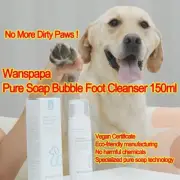 Wanspapa Pure Soap Bubble Foot Cleanser 150ml | Vegan | Natural Dog Paw Cleanser