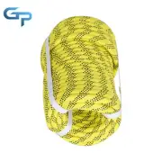 3520Lbs 3/8" × 100' Yellow High Strong Braid Polyester Arborist Tree Climb Rope