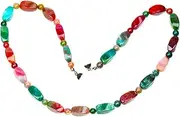 BEBEMOKO 8mm Jewelry Clasps Lobster Clasp DIY Necklace Bracelet Strong Hold Antique Brass