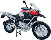 Motorcycle Model with Steering Movable Stand for R 1200 GS 1:12 Simulation Alloy Motocross Series Motorcycle Model Toy car Collect Gifts