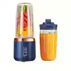 2-in-1 Portable Blender and Juicer-USB Charging, Containing 6 One Blades and Dou