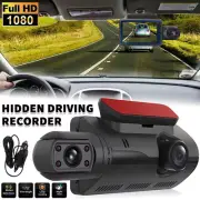 2024 Car DVR Dash Cam Dual Lens Video G-Sensor 1080P Front And Inside Camera