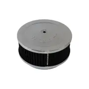 Aeroflow Chrome Air Filter Assembly 6-3/8" X 2-1/2" 5-1/8" Neck Washable