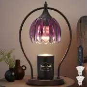 Candle Warmer Lamp, Dimmable Candle Warmer with Timer, Vintage Candles Wax Wa...