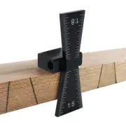 Dovetail Marking Jig with Clear Scale Accurate Dovetail Guide for Woodworking