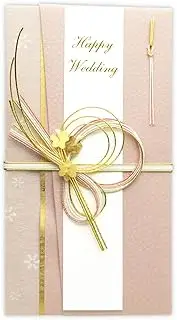 Sasagawa 27-5660 Celebration Bag, Gold Seal, Hawk Mark, Celebration, Western Style, Printer-Compatible Notebook, Happy Wedding, Kinju, Celebration, Worn Word, 1 Piece