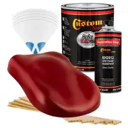 HOT ROD FLATZ Victory Red Gallon Kit URETHANE Flat Auto Car Paint Kit