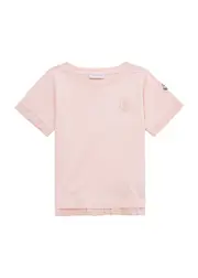 Moncler Kids Logo-embroidered Cotton T-shirt (4-14 Years) - Pink - 10A (10 Years) 10A (10 years)
