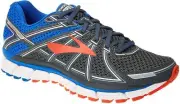 Brooks Defyance 10 Men's Running Shoe Eb Sz_10_Ebony/Blue/Orange