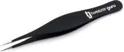 Pointed Tweezers - Sharp Precision Needle Nose Tip, Best Tweezers for Eyebrows